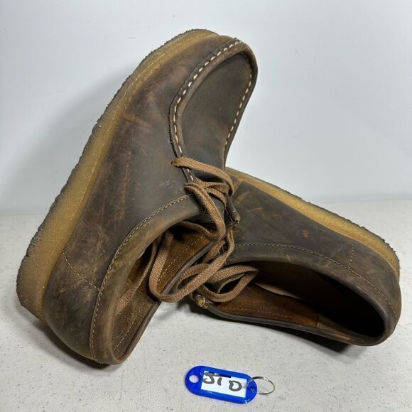 Men's Brown Leather Shoes - Picture 1 of 8